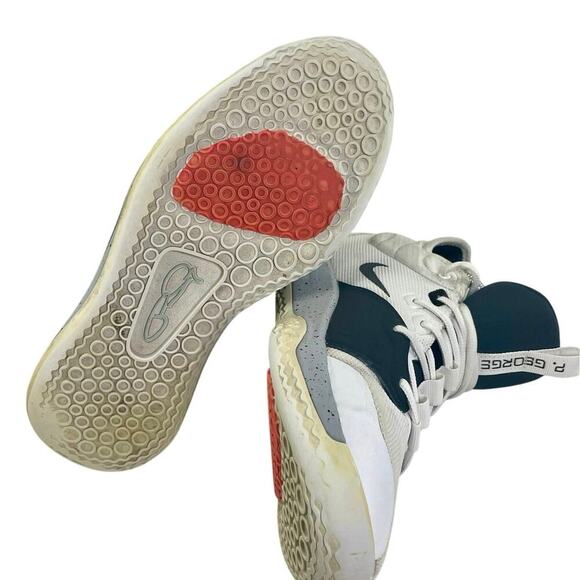 NIKE PG 3 SNEAKERS MOON SURFACE MEN PAUL GEORGE SIZE 12 A02607-101 ATHLETIC - Picture 2 of 15